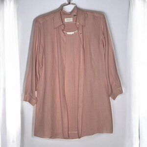 Dana B & Karen 2-Piece Silk Blend Blush Set